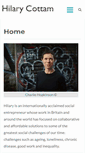 Mobile Screenshot of hilarycottam.com